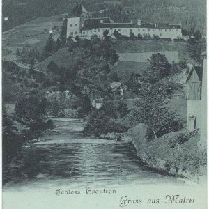 Gruss aus Matrei - Schloss Trautson