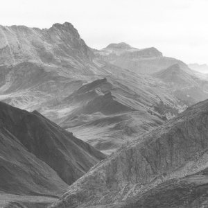 Südtiroler Bergwelt - Plattkofel, Sellastock und Piz Boe