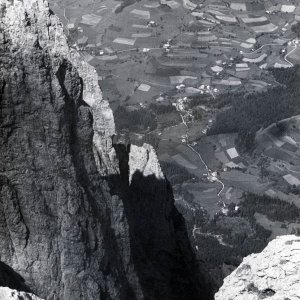 Südtiroler Bergwelt - Blick vom Schlernmassiv