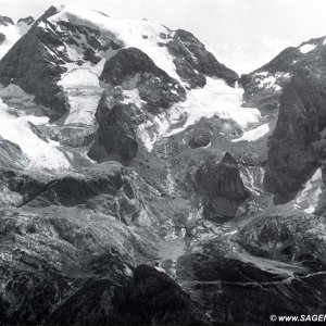 Südtiroler Bergwelt - Marmolada Nordflanke