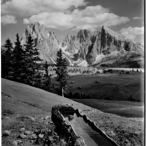 Seiseralm Langkofelgruppe 1953