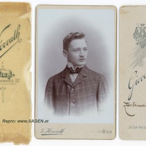 CdV mit Schutzhülle Atelier Giovanni Horvath