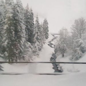 Langen am Arlberg, Schnee