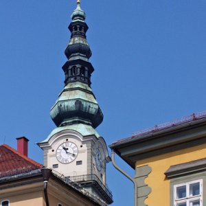 Turm der Stadtpfarrkirche