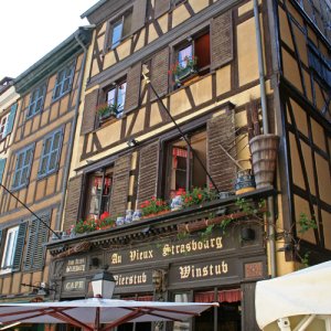 Cafe Bierstub und Winstub in Straßburg