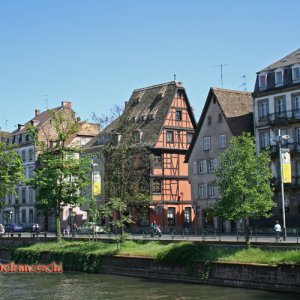 Panoramablick Straßburg an der Ill