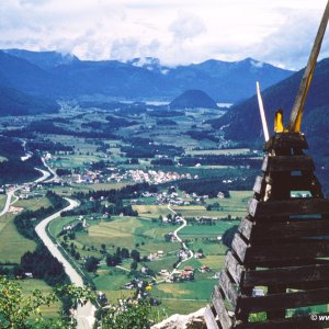 Ausblick vom Jainzenberg, Bad Ischl