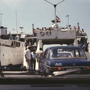 Autofähre Kroatien 1978
