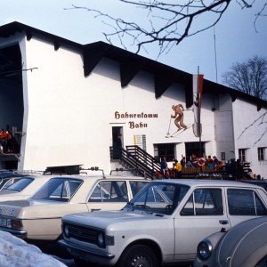 Hahnenkammbahn um 1970