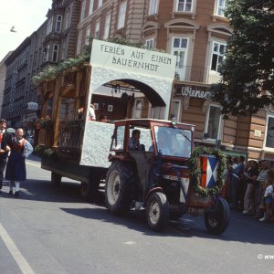 Umzug Bauernbund Innsbruck 1979