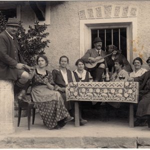 Feier im Gasthaus