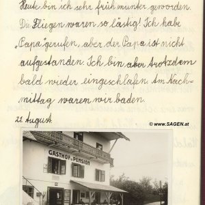 Ferien-Tagebuch Elfriede R. 1932 - 1934