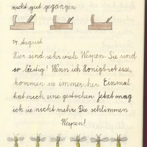 Ferien-Tagebuch Elfriede R. 1932 - 1934