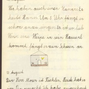 Ferien-Tagebuch Elfriede R. 1932 - 1934