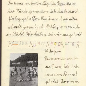 Ferien-Tagebuch Elfriede R. 1932 - 1934