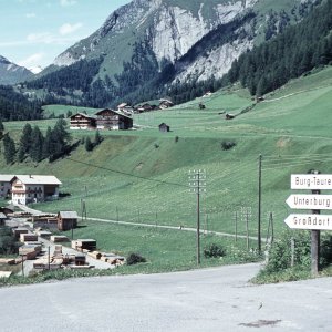 Osttirol Großdorf, Unterburg 1966