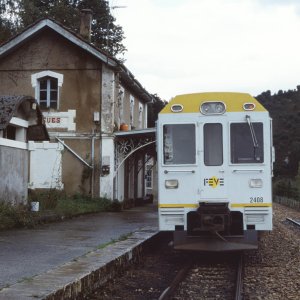 Schienenbus 2408 Pesues, Spanien