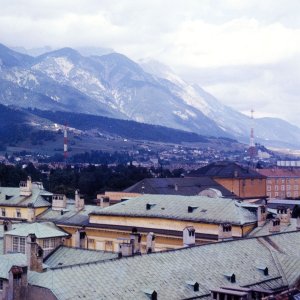 Innsbruck Blick Nordost, Sendemasten