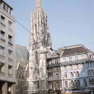 Stephansdom Graben Wien 1965