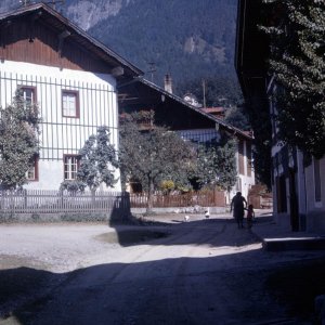 Thaur, 1960er-Jahre, im Dorf