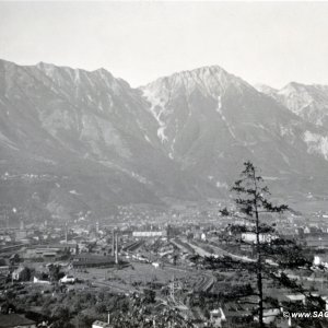 Innsbruck vom Berg Isel, 1930er-Jahre