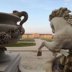 Blick auf Schloss Schönbrunn