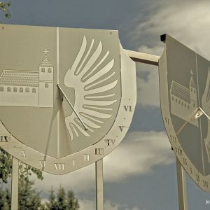 Sonnenuhr Wasserpark Mönichkirchen