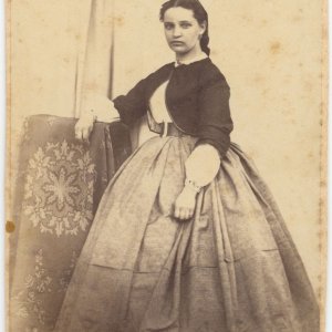 CdV Damenporträt 1870er