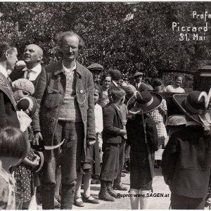 Professor Piccard in Oetz, 31. Mai 1931