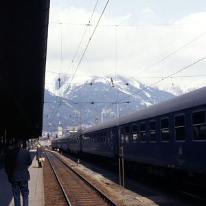 Innsbruck Hauptbahnhof um 1980
