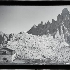 Paternkofel, Frankfurther Würstl, Drei Zinnen Hütte