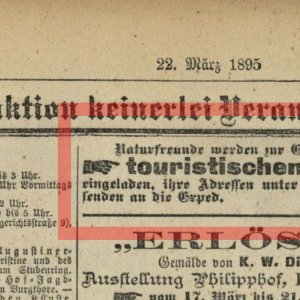 Inserat Naturfreunde