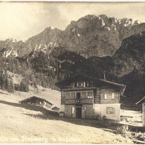 Kaindlhütte am Steinberg bei Kufstein