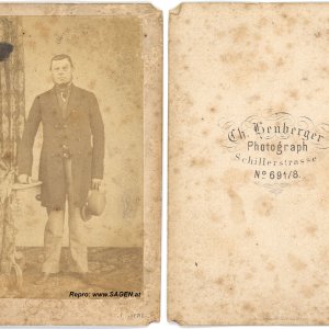Ch. Heuberger, Graz - frühe CdV 1860er