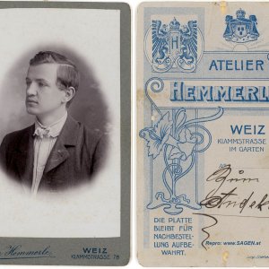 Herrenporträt, Atelier Hemmerle Weiz