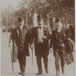 Enrico Caruso Paparazzi Wien 1907