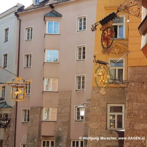 4-Viecher-Eck in der Innsbrucker Altstadt