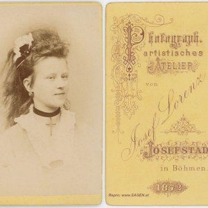 Mädchen Josefstadt 1872