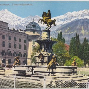 Innsbruck. Leopoldsbrunnen