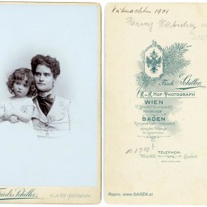 Mutter mit Kind, Atelier Friedrich Schiller Wien - Baden
