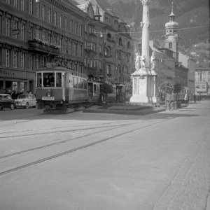 Innsbruck, Maria-Theresien-Straße, Haller Bahn