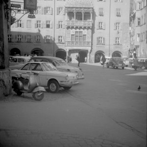 Innsbruck Goldenes Dachl September 1960