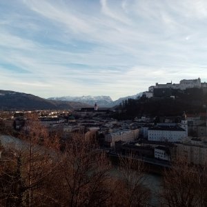 Salzburg vom Kapuzinerkloster
