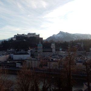 Salzburg vom Kapuzinerkloster