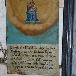 Votivbild Unsere Liebe Frau im Walde