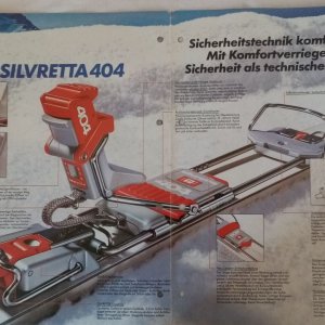 Ski Bindung Silvretta 404