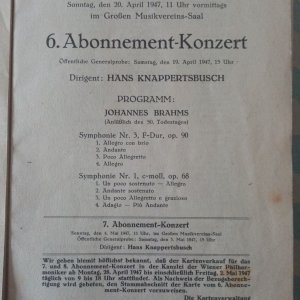 Wiener Philharmoniker 1947