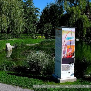 Sagenweg St. Valentin - Pylon Fremder Geiger