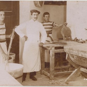Bäcker um 1910