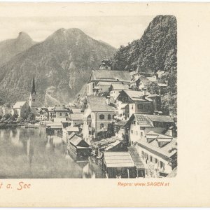 Hallstatt um 1905